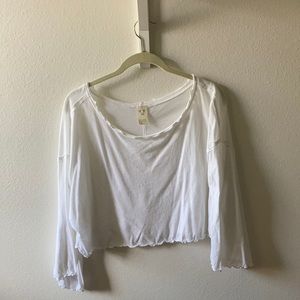 Free People White Blouse